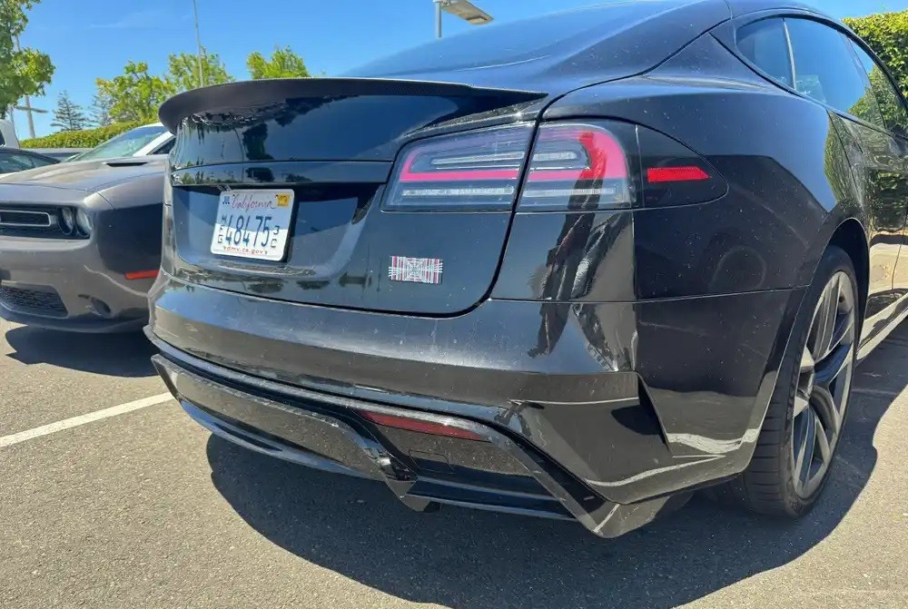 新款特斯拉Model S Plaid实车曝光