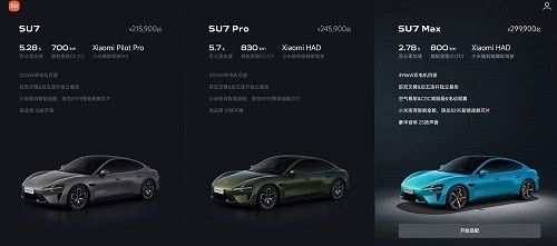 米YU7上市多久才能提车