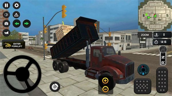 卡车装载机模拟器无限金币破解版：超逼真模拟卡车世界，打造你的货运帝国！