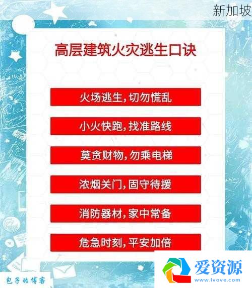 小白必知的逃生技巧